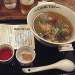 ちゃぶ屋 とんこつ らぁ麺 CHABUTON - 薬膳火鍋らぁめん　７５０円
