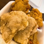 源まる商店 - 源まる商店＠潮来店　あいもり唐揚げ弁当　唐揚げ