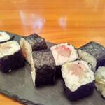 とんがらし - しまあじの細巻き