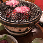 花車 - 焼肉は七輪が良いよね〜