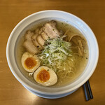 麺屋てっぺん - 塩ラーメン全部のせ