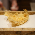 日本橋 蕎ノ字 - 鱚も身がふかふかで、旬ですね