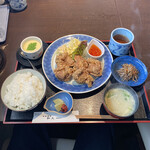 和久 - 鶏の唐揚げ（チリソース添え）@820