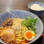 Mazesobaandoramem muramasa - 期間、数量限定    冷やし坦々麺大盛り  ランチ限定ライスサービス