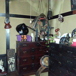 うなぎの留さん - こちらが特別席？個室の展示品です。