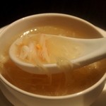 AKA - 味覚ランチセット（フカヒレ入りスープ）