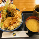 Tendon Tenya - ♪初夏天丼 ¥920 大盛¥クーポン使用