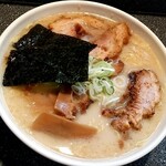 らーめん楓 - ちゃーしゅー麺(大盛、とんしお) 1500円