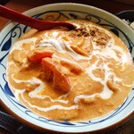 Marugame Seimen - 豆乳仕立ての冷やしトマたまカレーうどん・大