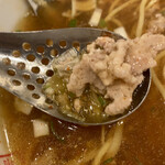 坦坦麺餃子工房 北京 - 坦々麺セット(焼餃子3)