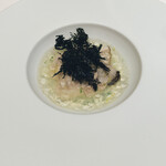 EdiTion Koji Shimomura - 牡蠣の冷製　海藻と柑橘のジュレ　黒海苔風味