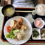 天ぷら 和食亭 魚々や - 日替わり定食¥700