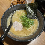 鶏そば 江なや - 濃厚鶏白湯ラーメン醤油850円