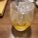 庄や - ブラックニッカのダブルをロックで