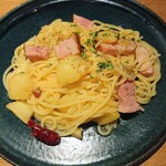 RISA！RISA！ - 【日替パスタ】キタアカリとベーコンのペペロンチーノ