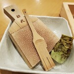 酒彩蕎麦 初代 - 山葵＆鮫皮おろし