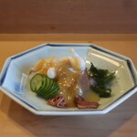 Kamakura Kohana Sushi - ゲソと蛍烏賊の酢味噌和え