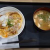 松のや - ヒレかつ丼、豚汁変更