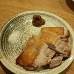 酒場シナトラ - 軍鶏の塩焼き生唐辛子