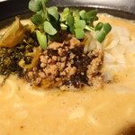 麺酒房 龍安 - 挽き肉