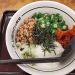 山田うどん食堂 - ネバとろ蕎麦