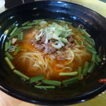 Taiwan meibutsu yatai ryouri bansan no mise ichigouten - 2013.08 台湾ラーメン、、あんまり辛くありません：笑