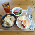 Riders cafe AS ONE - パングラタンセット