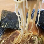 学園 天空 - 中太ストレート麺