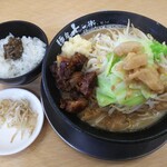 Membou juubee - 【限定】G郎ラーメン小　880円＋無料ライス