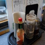 ロビン - テーブルのタバスコ