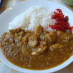 レストラン久貴 - チキンカレー