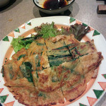 はじめのいっぽ - いっぽの韮（ニラ）チヂミ（600円）