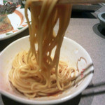 はじめのいっぽ - 鉄板鍋（２～３人前1,800円）〆のラーメン