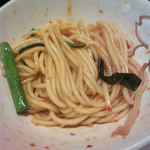 はじめのいっぽ - 鉄板鍋（２～３人前1,800円）〆のラーメン