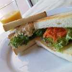 RAKUZEN - トーストサンドイッチ（モーニングサービス）