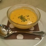 ラ・フロレゾン - ランチ カボチャの冷製ポタージュ