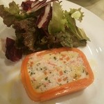 ラ・フロレゾン - ランチ ズワイガニのテリーヌ