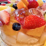 Patisserie Anglaise - フルーツゼリーのバースデー　アップ1