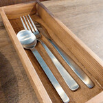 Cafe PetitBonheur - お食事用のカトラリー