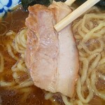 自家製麺そら - らーめんの豚バラ肉チャーシュー(R5.5.20撮影)