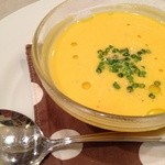 ラ・フロレゾン - ランチ カボチャの冷製ポタージュ