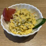 IndeesCurry - なんのドレッシングかわかんないけど美味しいサラダ