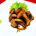 八べえ - 「鰻の肝のソテー」うなぎざんまいコース料理で提供するオリジナル鰻料理（季節によって食材は変わります）