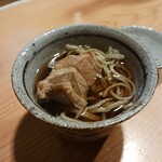 浅草じゅうろく - 角煮そば