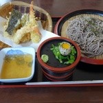 湖畔 - 天ざる蕎麦