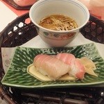 Gurandosampiahachinohe - 蕎麦とマグロ鮨