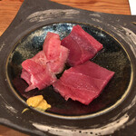 千ふく - マグロ刺身(サービス)