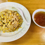 中華料理 喜楽 - チャーハン＆スープ