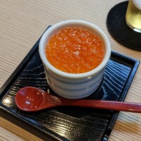 いわ志 本店 - イクラの茶碗蒸し