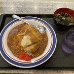 名代 富士そば 渋谷東口店 - カレーかつ丼650円